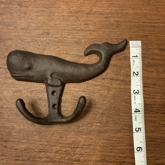 Whale towel hook/ coat hook - Picture 4 of 5